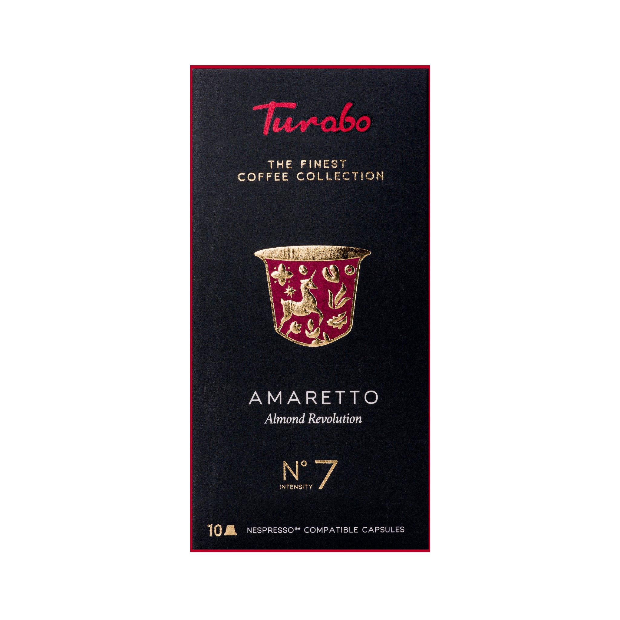 Capsule cafea Turabo. Capsule de cafea cu aroma Amaretto