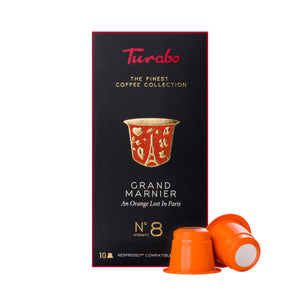 Capsule de cafea cu aromă de Grand Marnier | Turabo |