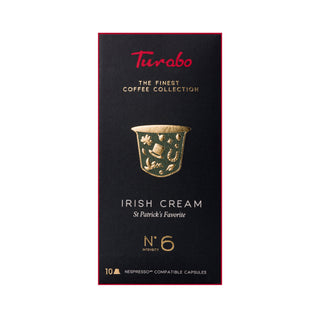 Capsule cafea Turabo. capsule de cafea cu aroma Irish cream