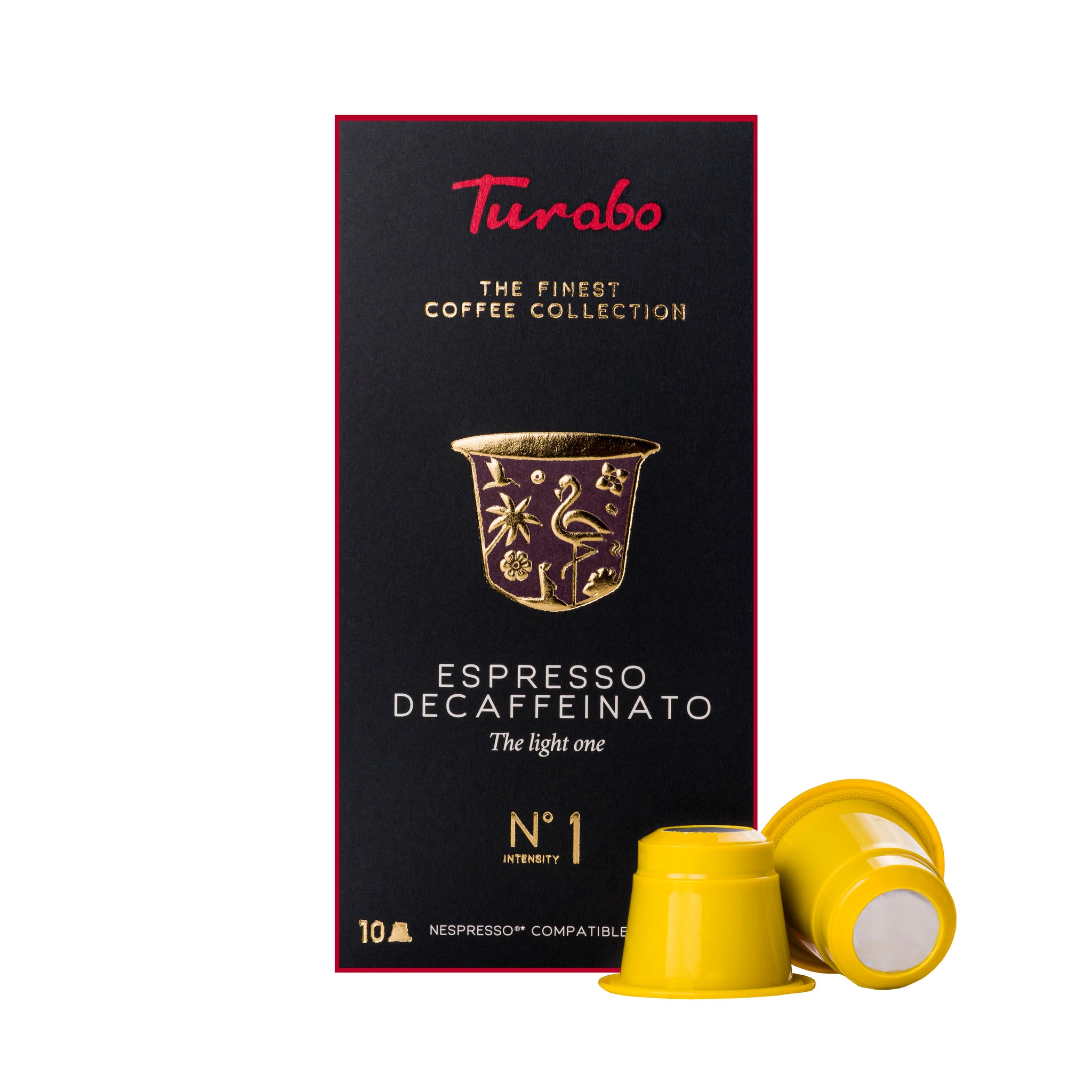Capsule de cafea Espresso decofeinizată | Turabo |
