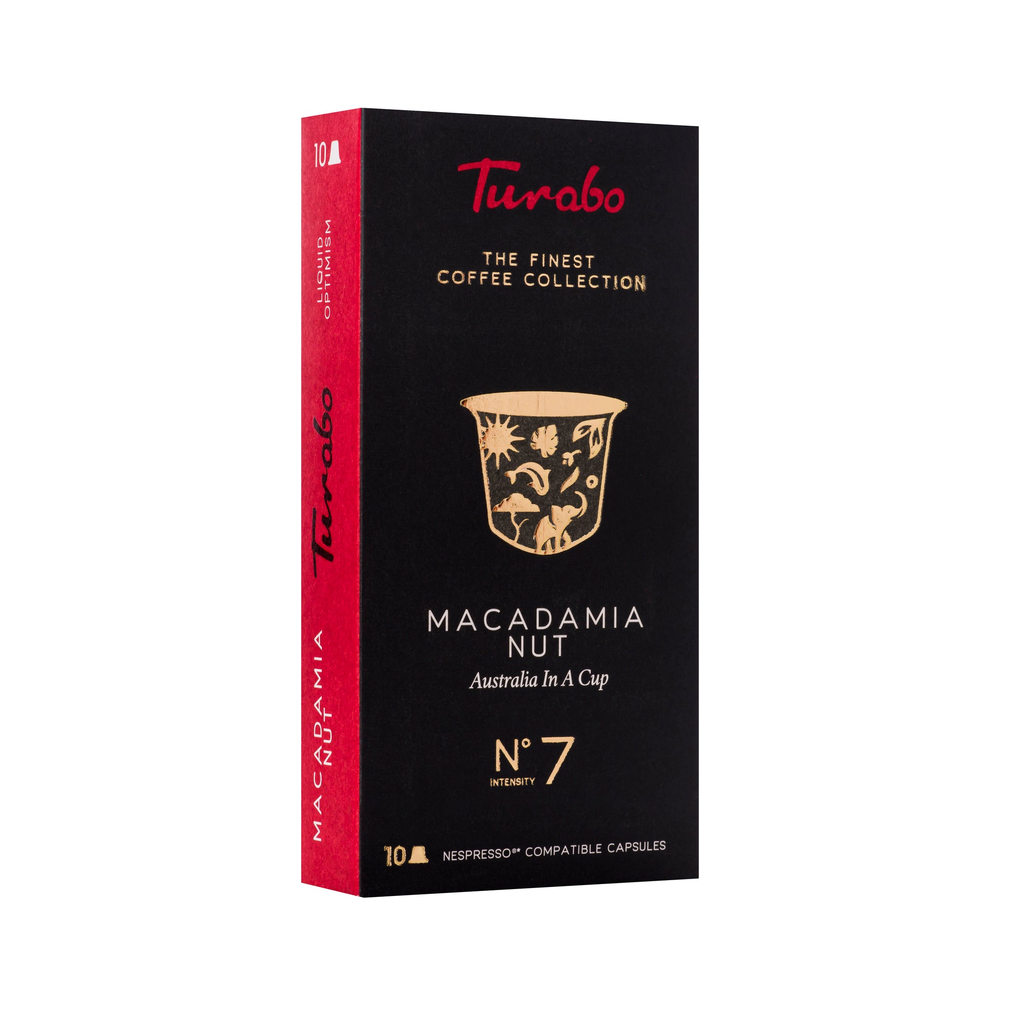 Capsule de cafea cu aromă de Nucă de Macadamia | Turabo |