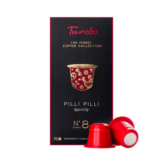 Capsule de cafea aroma iute de Pilli Pilli | Turabo |